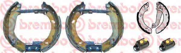 BREMBO K24032 Комплект тормозных колодок