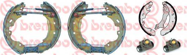 BREMBO K24041 Комплект тормозных колодок