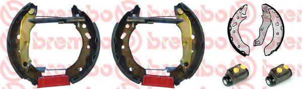 BREMBO K24057 Комплект тормозных колодок