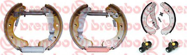 BREMBO K59015 Комплект тормозных колодок