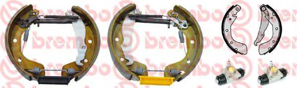 BREMBO K59044 Комплект тормозных колодок