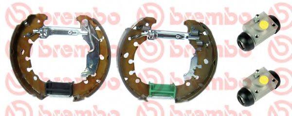 BREMBO K59046 Комплект тормозных колодок
