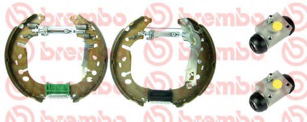 BREMBO K59047 Комплект тормозных колодок