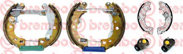 BREMBO K61044 Комплект тормозных колодок