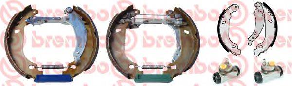 BREMBO K61077 Комплект тормозных колодок