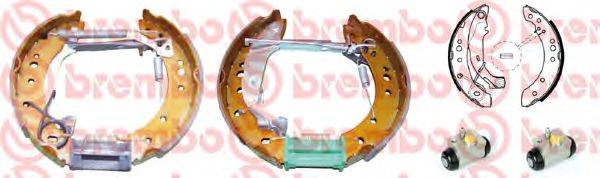 BREMBO K61080 Комплект тормозных колодок