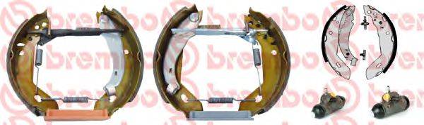 BREMBO K68024 Комплект тормозных колодок