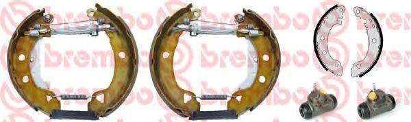 BREMBO K68041 Комплект тормозных колодок