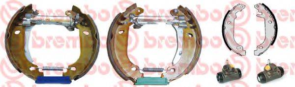 BREMBO K68043 Комплект тормозных колодок