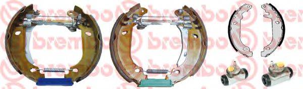 BREMBO K68046 Комплект тормозных колодок