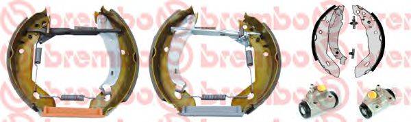 BREMBO K68048 Комплект тормозных колодок