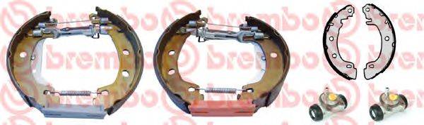 BREMBO K68059 Комплект тормозных колодок