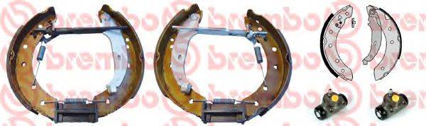 BREMBO K68065 Комплект тормозных колодок