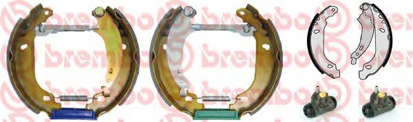 BREMBO K68067 Комплект тормозных колодок