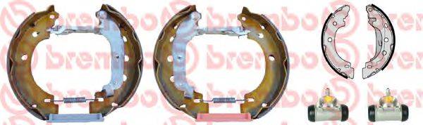 BREMBO K68071 Комплект тормозных колодок