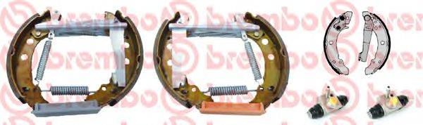 BREMBO K85048 Комплект тормозных колодок