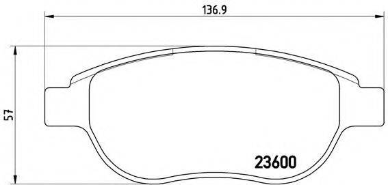 BREMBO P 61 068