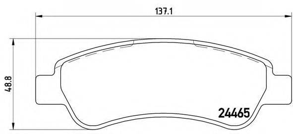 BREMBO P 61 091