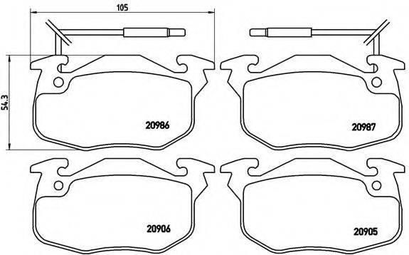 BREMBO P 68 010