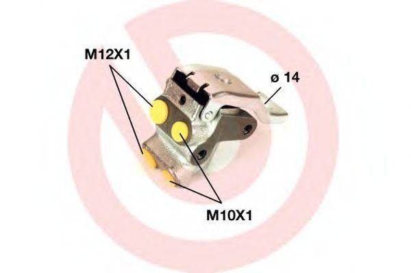 BREMBO R68008 Регулятор тормозных сил