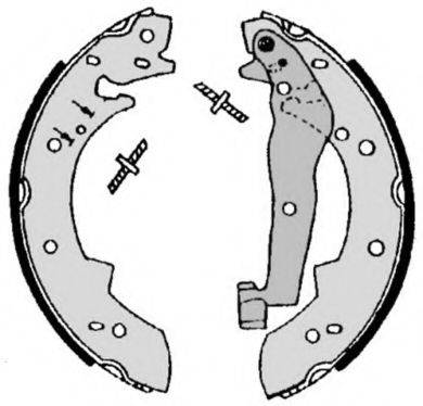BREMBO S06504 Комплект тормозных колодок