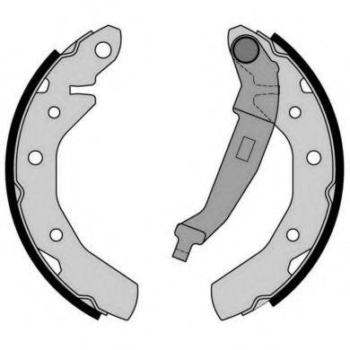 BREMBO S10517 Комплект тормозных колодок