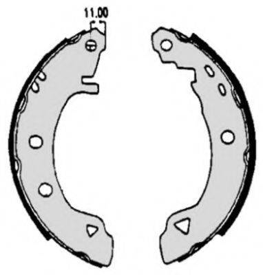 BREMBO S23508 Комплект тормозных колодок