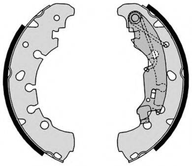 BREMBO S23530 Комплект тормозных колодок