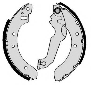 BREMBO S24507 Комплект тормозных колодок