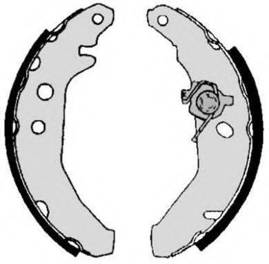 BREMBO S24516 Комплект тормозных колодок