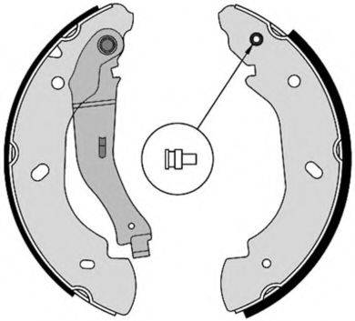 BREMBO S24538 Комплект тормозных колодок