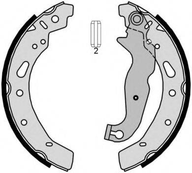 BREMBO S24540 Комплект тормозных колодок