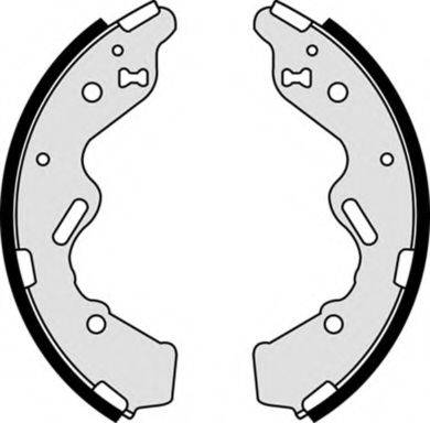 BREMBO S49520 Комплект тормозных колодок