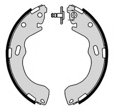 BREMBO S49521 Комплект тормозных колодок