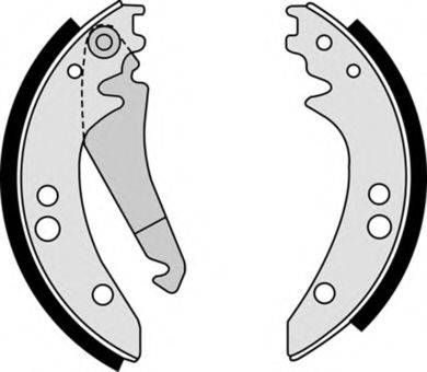 BREMBO S50514 Комплект тормозных колодок