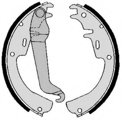 BREMBO S59504 Комплект тормозных колодок