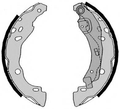 BREMBO S68525 Комплект тормозных колодок