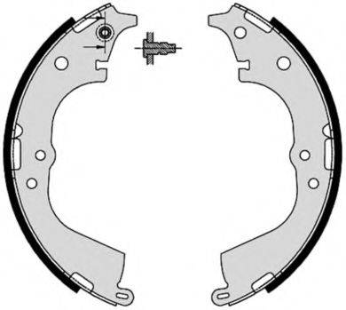 BREMBO S83537 Комплект тормозных колодок