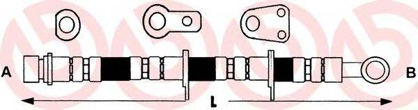 BREMBO T28008 Тормозной шланг