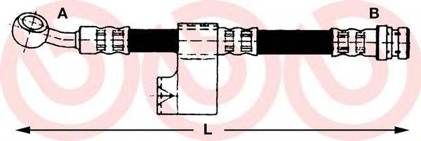 BREMBO T30016 Тормозной шланг