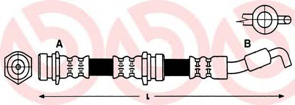 BREMBO T49049 Тормозной шланг