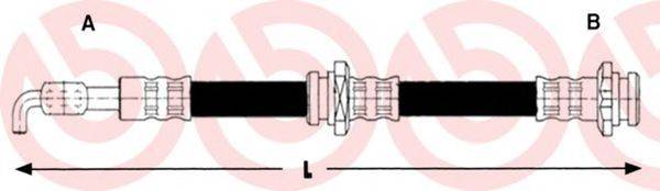 BREMBO T59075 Тормозной шланг