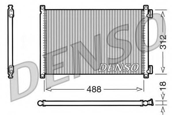 DENSO DCN09103 Конденсатор, кондиционер