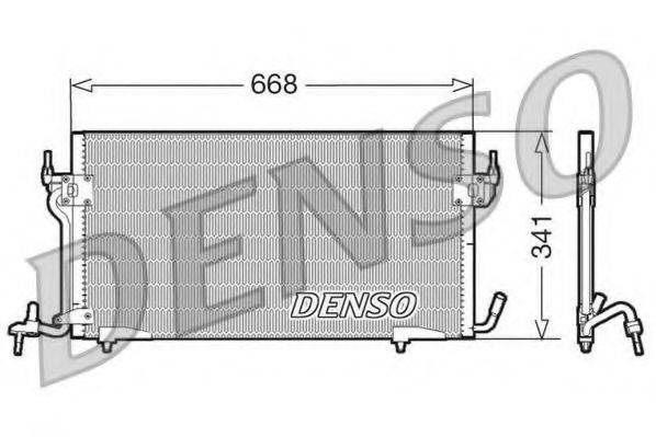 DENSO DCN07010 Конденсатор, кондиционер