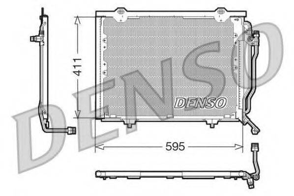 DENSO DCN17016 Конденсатор, кондиционер