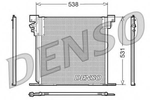 DENSO DCN17030 Конденсатор, кондиционер