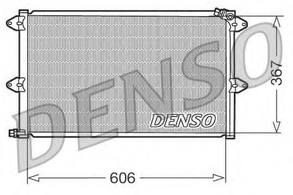 DENSO DCN27001 Конденсатор, кондиционер