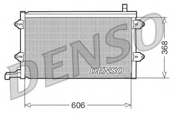 DENSO DCN32003 Конденсатор, кондиционер