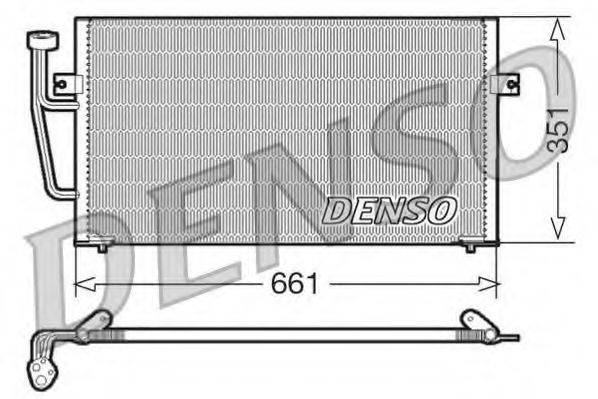 DENSO DCN33008 Конденсатор, кондиционер