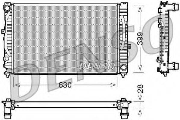 DENSO DRM02032 Радиатор, охлаждение двигателя